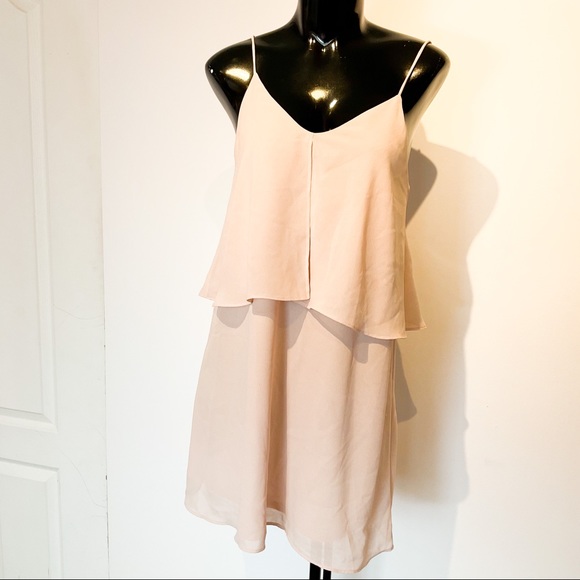 Mango Dresses & Skirts - 19. MANGO Casual Flowy Blush Pink Nude Dress